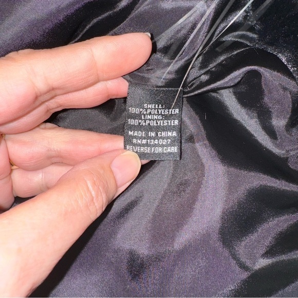 Angel Kiss Los Angeles Faux Fur Jacket Sz L - Picture 13 of 16